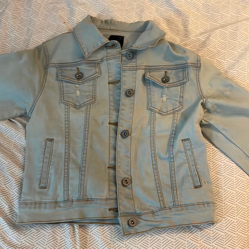 Light blue jean jacket
